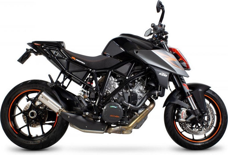 Scorpion / スコーピオンマフラー Red Power スリップオン ステンレス スリーブ ブラッシュ仕上げ (非EU認証) | PKT90SEO