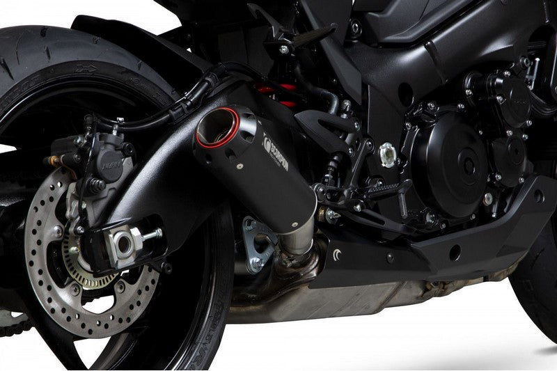 Scorpion / スコーピオンマフラー Red Power スリップオン ブラック セラミックコート スリーブ (非EU認証) | PSI125BCER