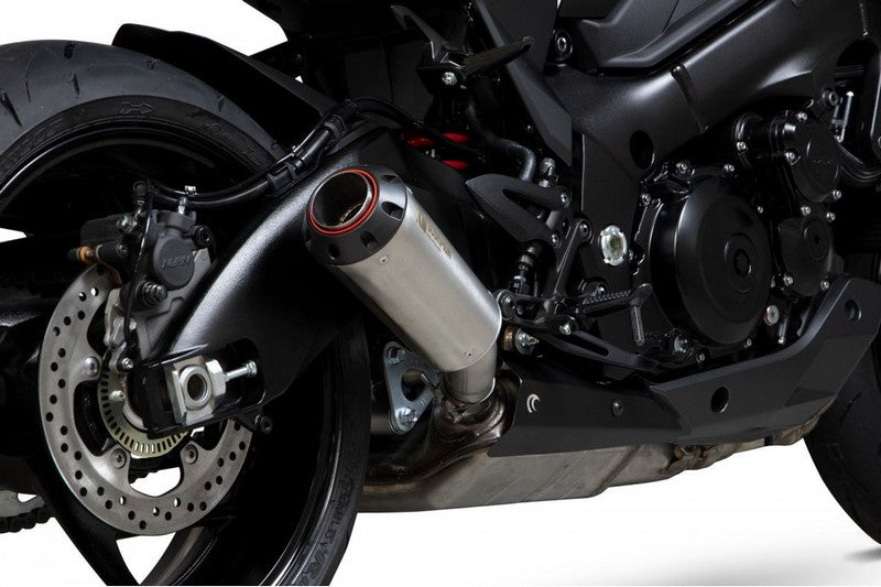 Scorpion / スコーピオンマフラー Red Power スリップオン ステンレス スリーブ ブラッシュ仕上げ (非EU認証) | PSI125SEO
