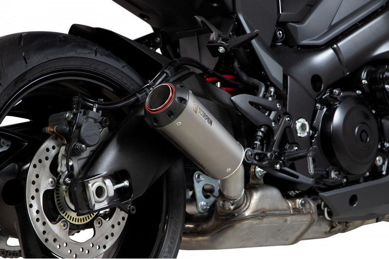 Scorpion / スコーピオンマフラー Red Power スリップオン チタン スリーブ (非EU認証) | PSI125TEO