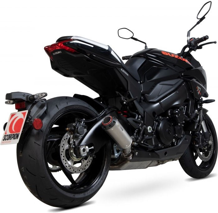 Scorpion / スコーピオンマフラー Red Power スリップオン チタン スリーブ (非EU認証) | PSI125TEO
