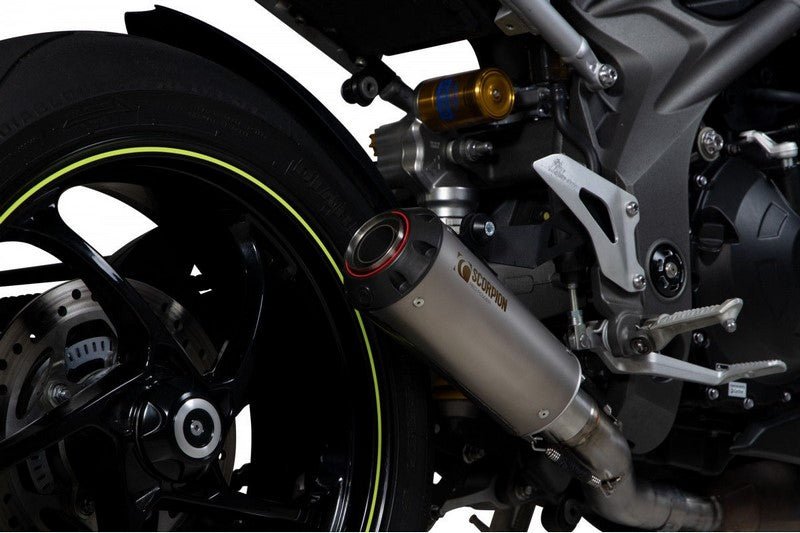 Scorpion / スコーピオンマフラー Red Power スリップオン チタン スリーブ (非EU認証) | PTR88SETEO