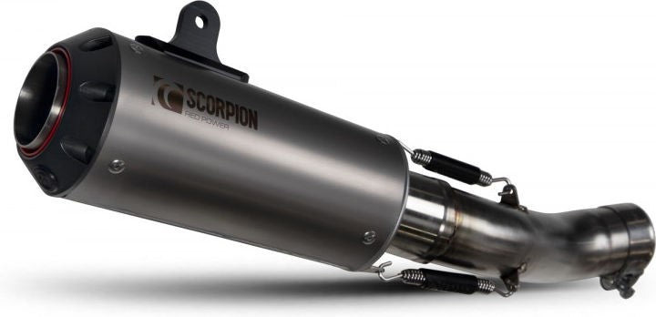 Scorpion / スコーピオンマフラー Red Power スリップオン チタン スリーブ (非EU認証) | PTR88SETEO
