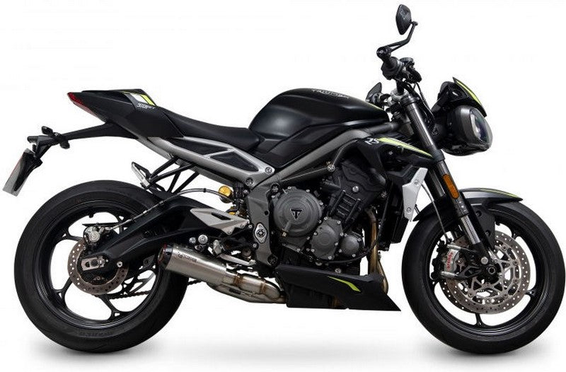 Scorpion / スコーピオンマフラー Red Power Slip-on Brushed Stainless Steel Sleeve | PTR89SEO