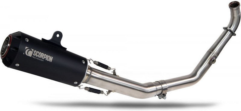 Scorpion / スコーピオンマフラー Red Power フルシステム ブラック セラミックコート スリーブ (非EU認証) | PYA115SYSBCER