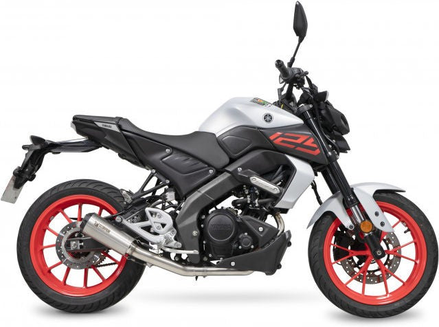 Scorpion Mufflers Red Power Full System Brushed Stainless Steel Sleeve | PYA118SYSSEO