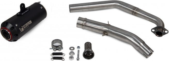 Scorpion Mufflers Red Power Full System Black Ceramic Coated Sleeve | PYA119SYSBCER