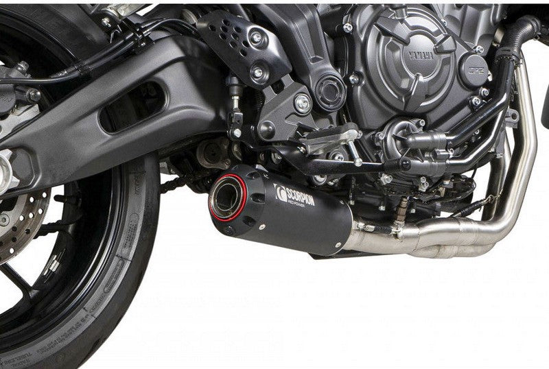 Scorpion Mufflers Red Power Full System Black Ceramic Coated Sleeve | PYA121SYSBCER