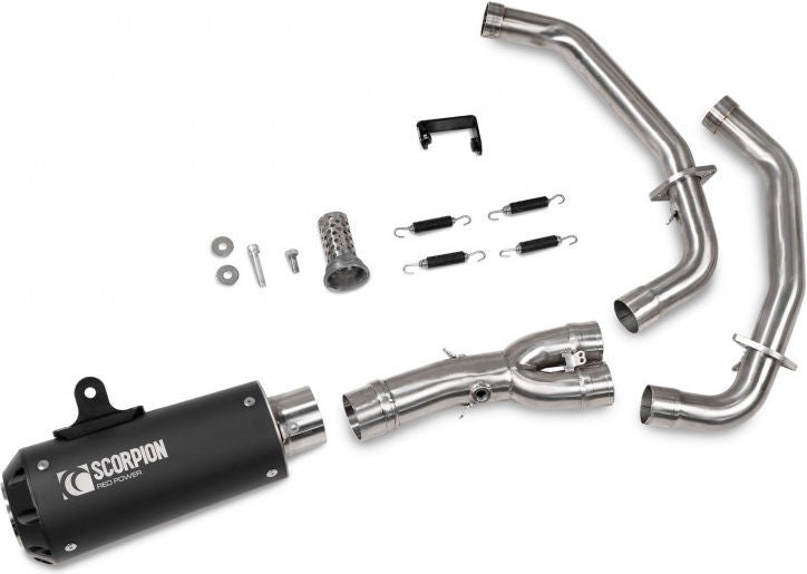 Scorpion Mufflers Red Power Full System Black Ceramic Coated Sleeve | PYA123SYSBCER