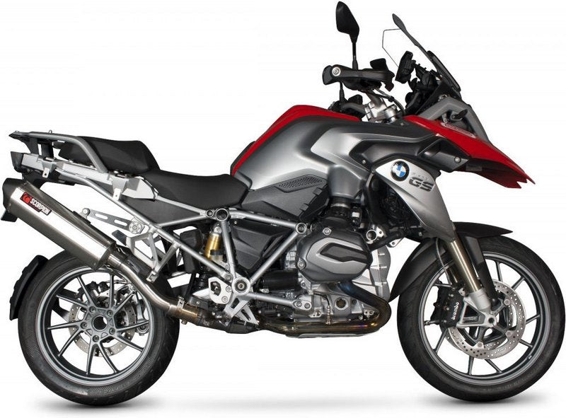 Scorpion / スコーピオンエキゾースト Serket スリップオン ステンレススリーブ eマーク BMW R1200 GS 13-Current 2013 - 2018 | RBM69SEO