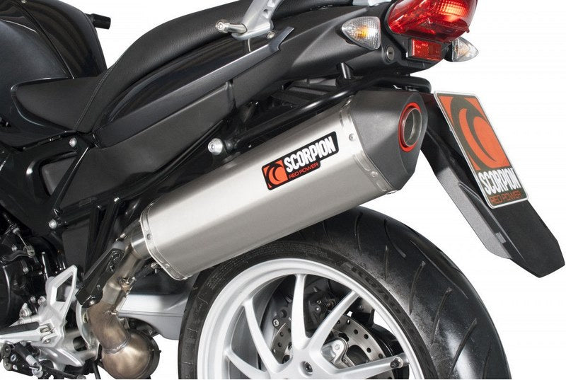 Scorpion / スコーピオンエキゾースト Serket スリップオン ステンレススリーブ eマーク BMW F800 GT & R 2013 - 2018 | RBM71SEO