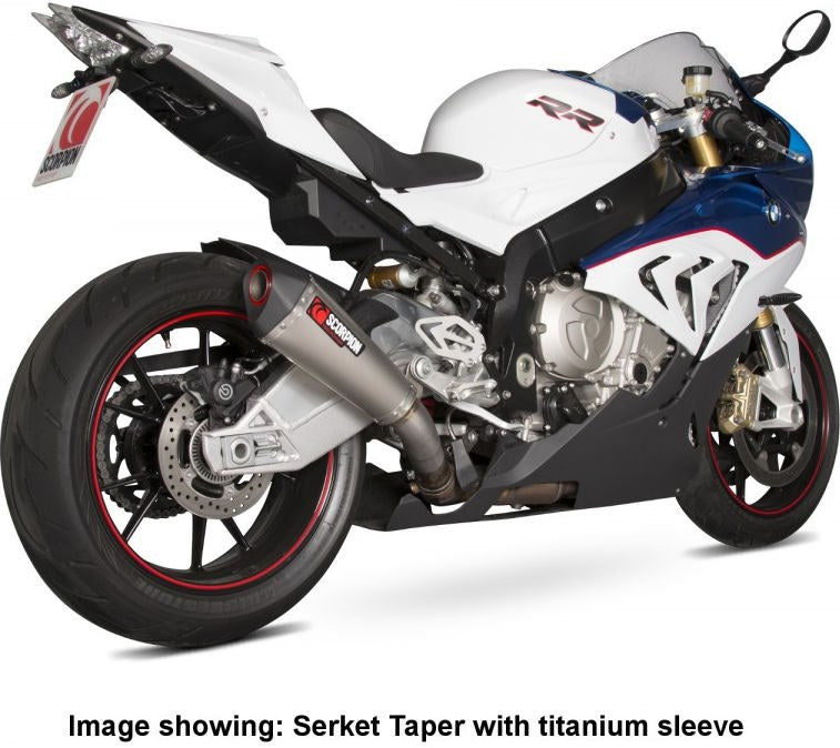 Scorpion / スコーピオンエキゾースト Serket （Taper）テーパースリップオン カーボンファイバースリーブ eマーク BMW S1000 RR 15-16 2015 - | RBM74CEO