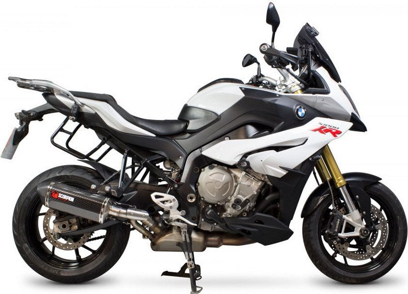 Scorpion / スコーピオンエキゾースト Serket スリップオン カーボンファイバースリーブ eマーク BMW S1000XR 2016 - 2018 | RBM75CEO