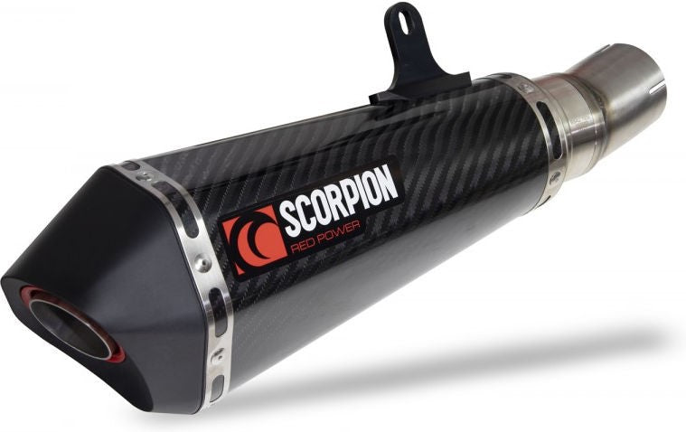 Scorpion / スコーピオンマフラー Serket Taper スリップオン カーボン スリーブ (非EU認証) | RBM80CEO