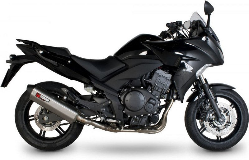 Scorpion / スコーピオンエキゾースト Serket スリップオン ステンレススリーブ Honda CBF 1000 10-Current 2010 - 2018 | RHA106SEO