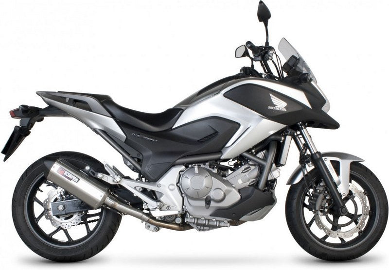 Scorpion / スコーピオンエキゾースト Serket スリップオン ステンレススリーブ eマーク Honda NC 700 S/X 2012 - 2013 | RHA155SEO