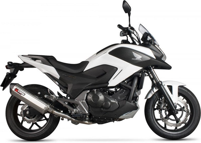 Scorpion / スコーピオンエキゾースト Serket スリップオン ステンレススリーブ eマーク Honda NC 750 S/X 2014 - 2016 | RHA163SEO