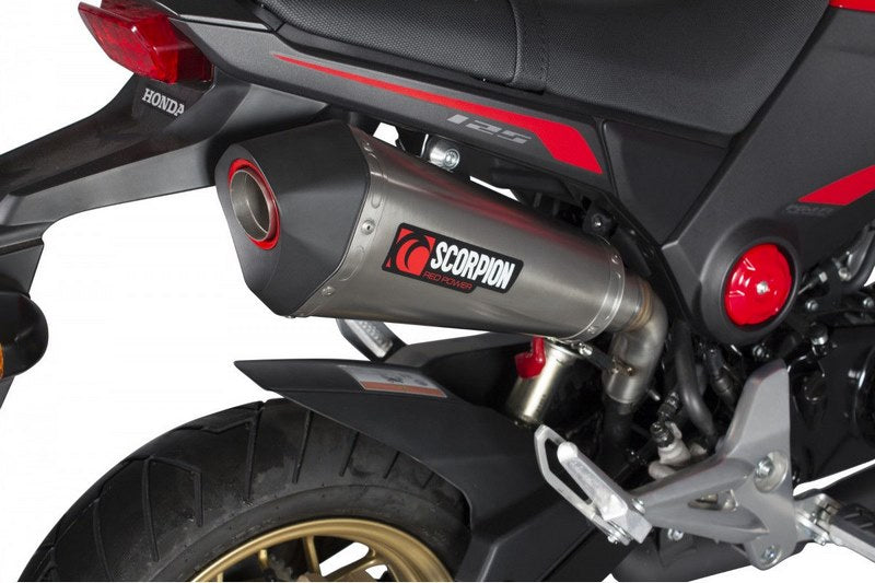Scorpion / スコーピオンエキゾースト Serket （Taper）テーパースリップオン ステンレススリーブ eマーク Honda MSX 125 2013 - 2016 | RHA170SEO