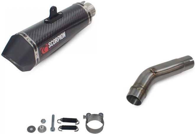 SCORPION / スコーピオンマフラー Serket Taper スリップオン カーボンファイバースリーブ EC 公認 | RHA177CEO