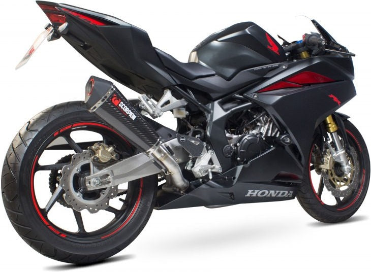 SCORPION / スコーピオンマフラー Serket Taper スリップオン カーボンファイバースリーブ EC 公認 | RHA177CEO