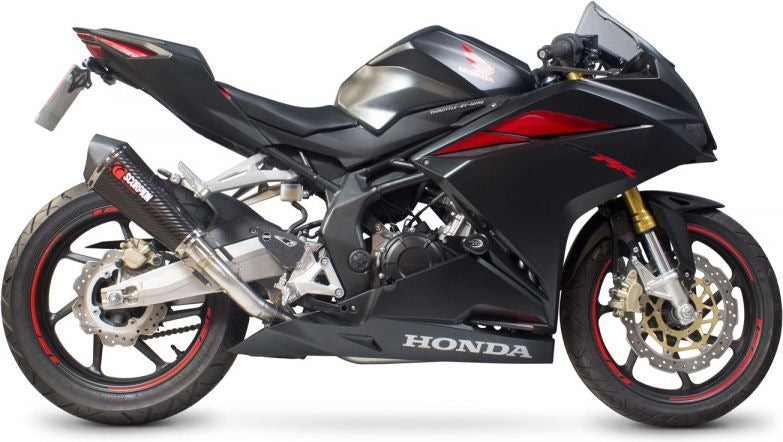 SCORPION / スコーピオンマフラー Serket Taper フルシステム カーボンファイバースリーブ EC 公認 | RHA177SYSCEO