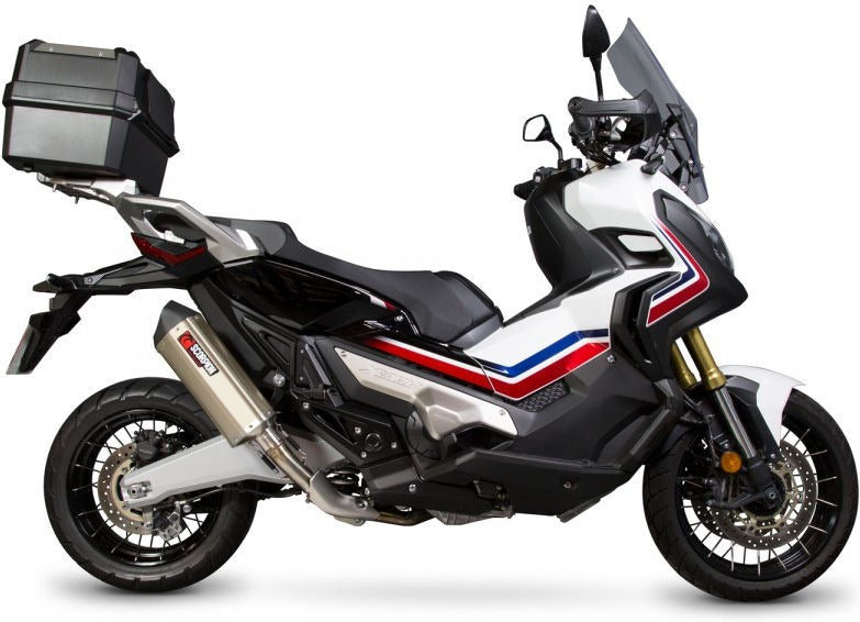 Scorpion / スコーピオンエキゾースト Serket スリップオン チタンスリーブ eマーク Honda X-ADV 750 2017 - 2018 | RHA178TEO