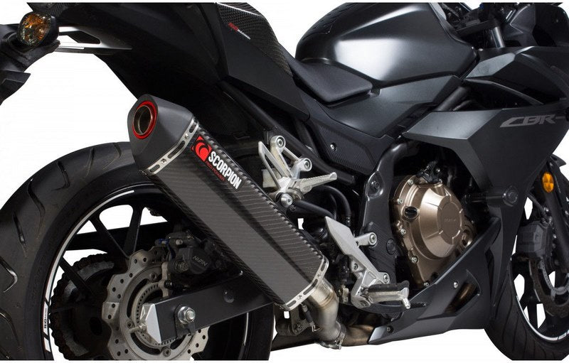 SCORPION / スコーピオンマフラー Serket スリップオン カーボンファイバースリーブ EC 公認 | RHA179CEO