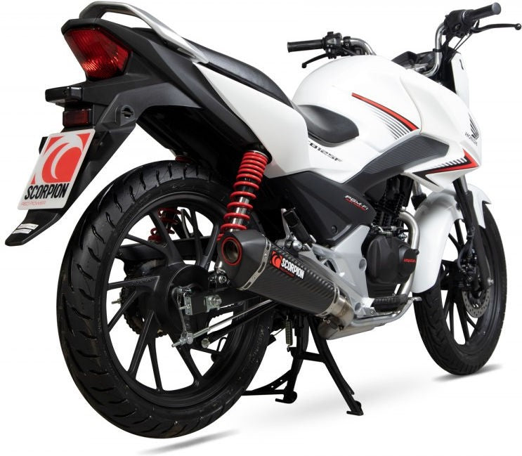 Scorpion / スコーピオンマフラー Serket Taper フルシステム カーボン スリーブ (非EU認証) | RHA182SYSCEO