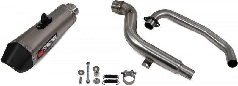 Scorpion / スコーピオンマフラー Serket Taper フルシステム チタン スリーブ (非EU認証) | RHA182SYSTEO