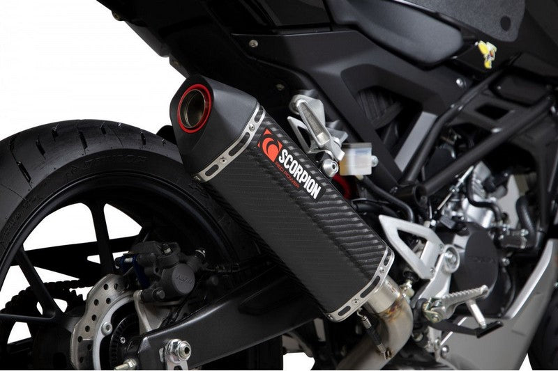 Scorpion / スコーピオンマフラー Serket Parallel フルシステム カーボン スリーブ (非EU認証) | RHA183SYSCEO