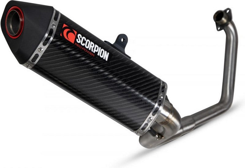 Scorpion / スコーピオンマフラー Serket Parallel フルシステム カーボン スリーブ (非EU認証) | RHA183SYSCEO