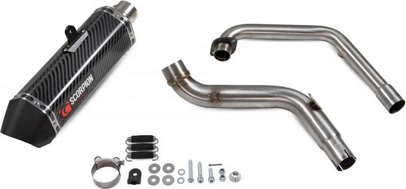 Scorpion / スコーピオンマフラー Serket Parallel フルシステム カーボン スリーブ (非EU認証) | RHA183SYSCEO