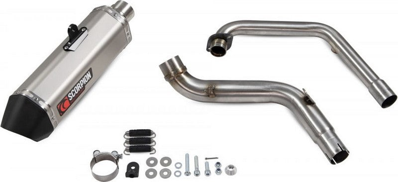 Scorpion / スコーピオンマフラー Serket Parallel フルシステム チタン スリーブ (非EU認証) | RHA183SYSTEO