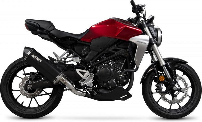 Scorpion / スコーピオンマフラー Serket Parallel スリップオン ブラック セラミックコート スリーブ (非EU認証) | RHA185BCER