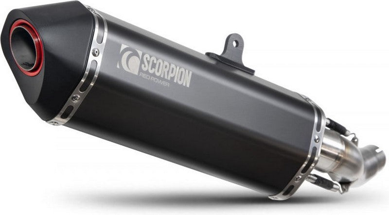 Scorpion / スコーピオンマフラー Serket Parallel スリップオン ブラック セラミックコート スリーブ (非EU認証) | RHA185BCER