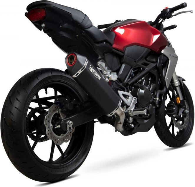 Scorpion / スコーピオンマフラー Serket Parallel スリップオン ブラック セラミックコート スリーブ (非EU認証) | RHA185BCER