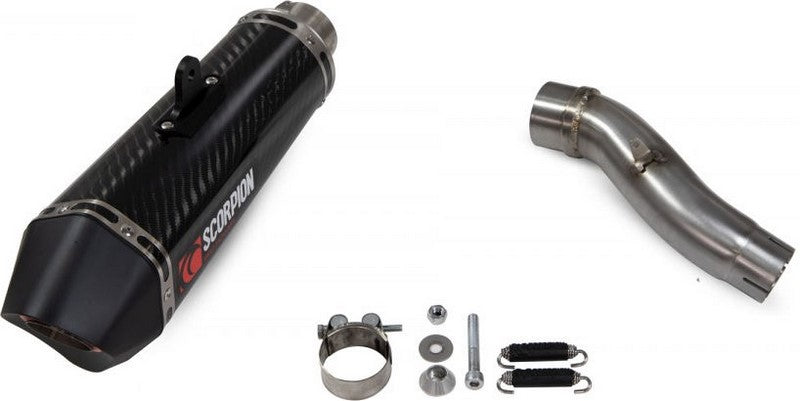 Scorpion / スコーピオンマフラー Serket Taper スリップオン カーボン スリーブ (非EU認証) | RHA186CEO