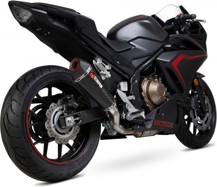 Scorpion / スコーピオンマフラー Serket Taper スリップオン カーボン スリーブ (非EU認証) | RHA186CEO