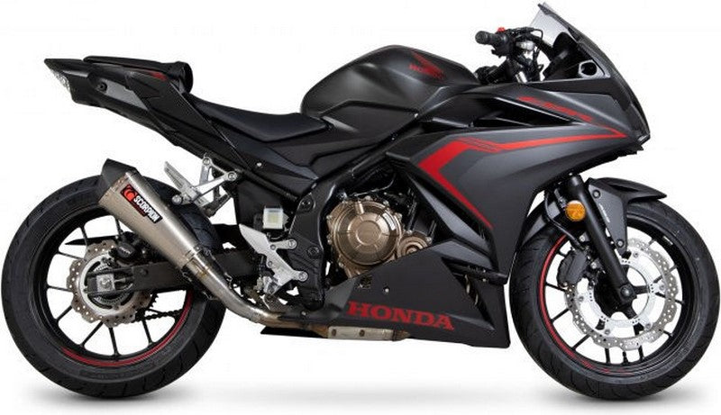 Scorpion / スコーピオンマフラー Serket Taper Slip-on Titanium Sleeve | RHA186TEO