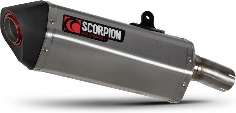 Scorpion / スコーピオンマフラー Serket Parallel スリップオン ステンレス スリーブ ブラッシュ仕上げ (非EU認証) | RHA187SEO