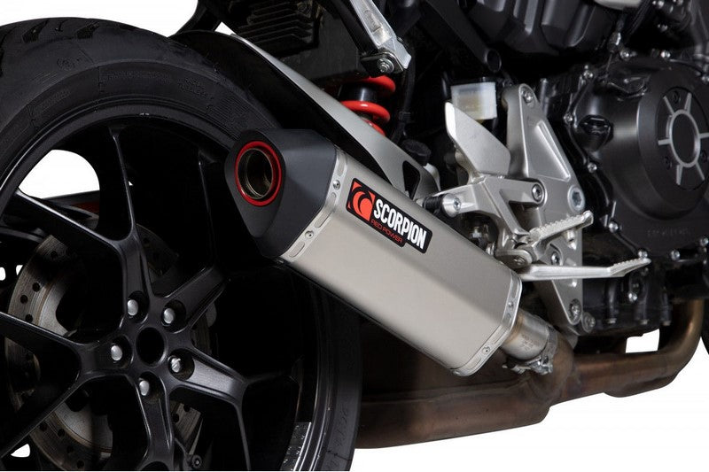 Scorpion / スコーピオンマフラー Serket Parallel スリップオン チタン スリーブ (非EU認証) | RHA187TEO