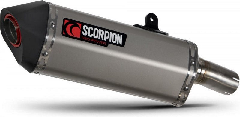 Scorpion / スコーピオンマフラー Serket Parallel スリップオン チタン スリーブ (非EU認証) | RHA187TEO