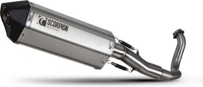 Scorpion / スコーピオンマフラー Serket Parallel Full System Brushed Stainless Steel Sleeve | RHA188SYSSEO