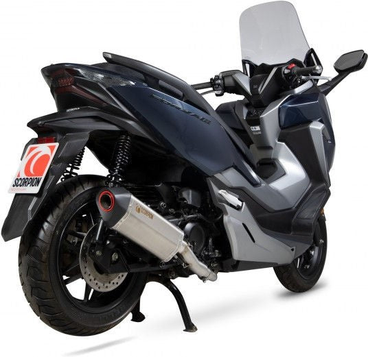 Scorpion / スコーピオンマフラー Serket Parallel Full System Brushed Stainless Steel Sleeve | RHA188SYSSEO