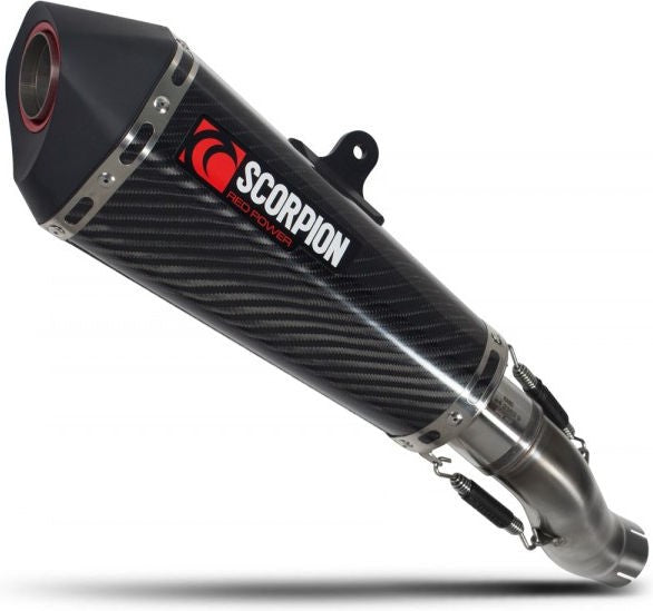 Scorpion / スコーピオンマフラー Serket Taper スリップオン カーボン スリーブ (非EU認証) | RHA189CEO