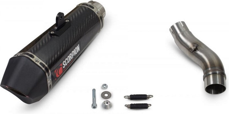 Scorpion / スコーピオンマフラー Serket Taper スリップオン カーボン スリーブ (非EU認証) | RHA189CEO