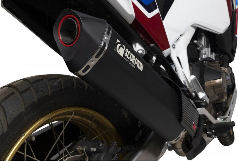 Scorpion / スコーピオンマフラー Serket スリップオン ブラック セラミックコート スリーブ (非EU認証) | RHA194BCER