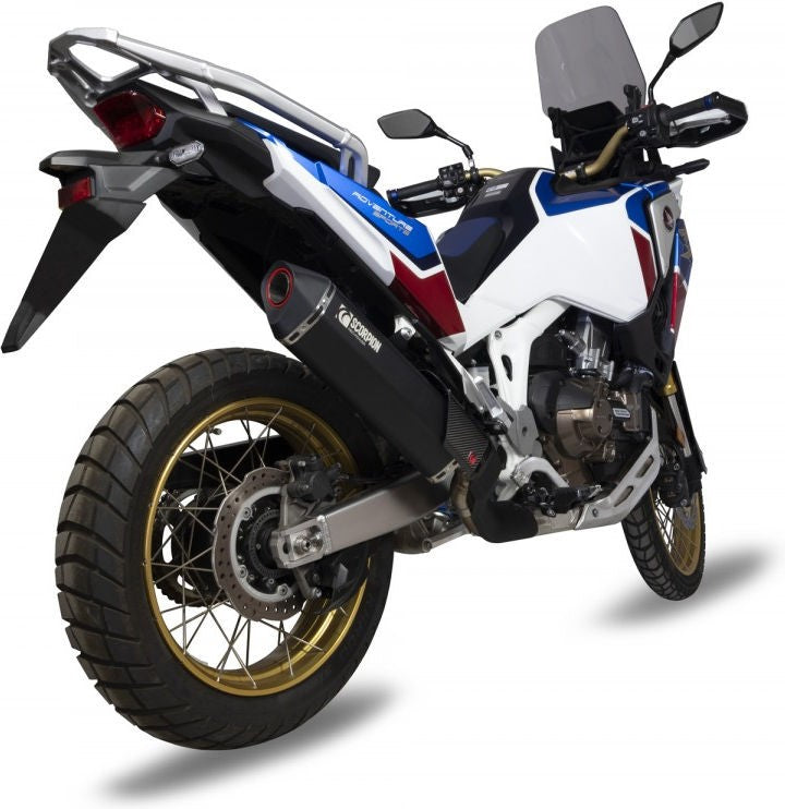 Scorpion / スコーピオンマフラー Serket スリップオン ブラック セラミックコート スリーブ (非EU認証) | RHA194BCER