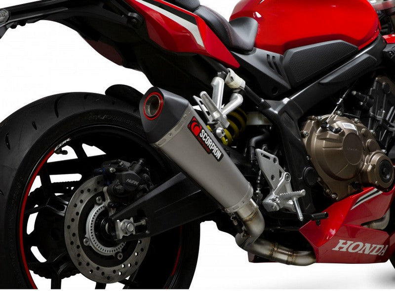 Scorpion Mufflers Serket Taper Full System Titanium Sleeve | RHA197SYSTEO