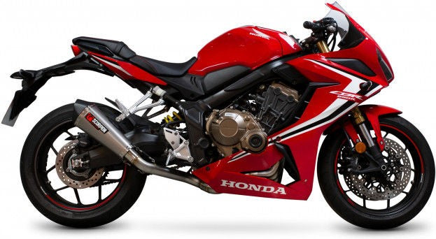 Scorpion Mufflers Serket Taper Full System Titanium Sleeve | RHA197SYSTEO